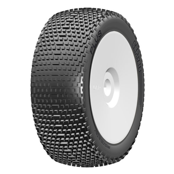 GRP Plus Pre Mounted Tyres - White or Yellow