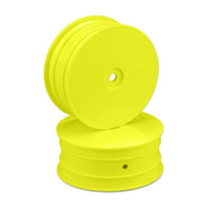 JConcepts Mono TLR 22-4 12mm Front Wheel (Yellow) - 4pc