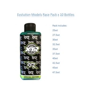 XTR 100% Pure Silicone Shock Oil 200ml RONNEFALK Edition V2 (10 BOTTLE RACE PACK)