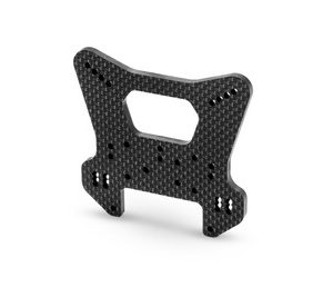 XB8 GRAPHITE FRONT SHOCK TOWER - CNC MACHINED 4 MM