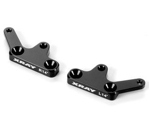 XB8 ALU STEERING KINGPIN PLATE - SWISS 7075 T6 - 14? (L+R)