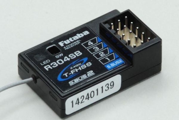 Futaba T4GRS - 2.4GHz T-FHSS 4-Channel Combo including R304SB with Telemetry (Dry) - Image 2