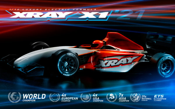 Xray X1'21 - Luxury 1/10 Formula 1 Kit