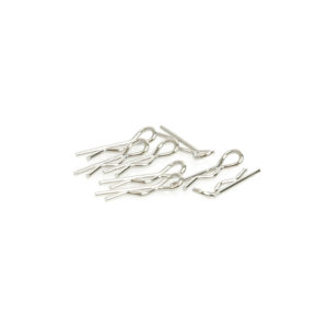 Small Body Clip 1/10 - Silver (8)