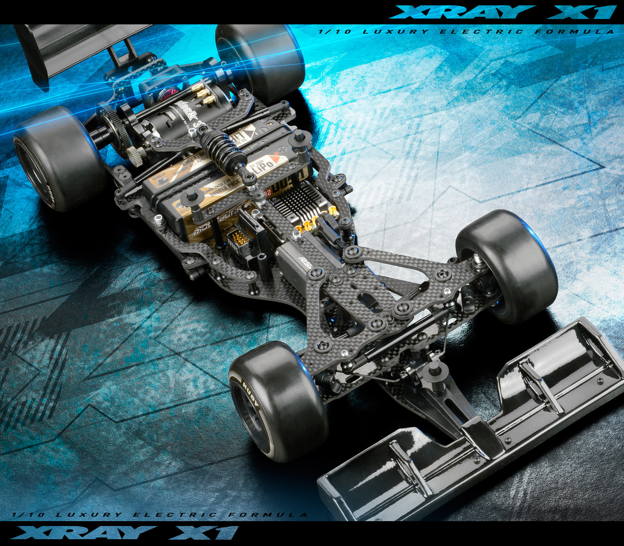 Xray X1'21 Luxury 1/10 Formula 1 Kit Evolution Models