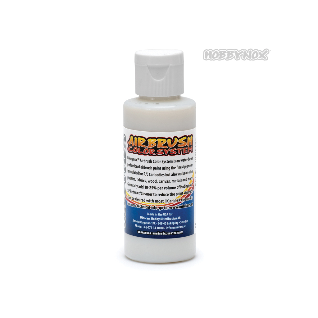 Hobbynox Airbrush Paint Clear Coat - 60ml - Evolution Models