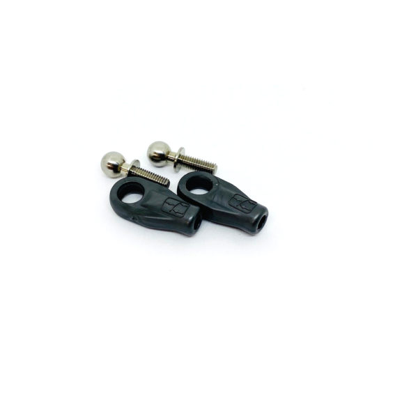 KLINIK RC 5.5 x 10mm Ti Ball Studs w-Link Ends-(2)