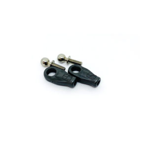 KLINIK RC 5.5 x 6mm Ti Ball Studs w-Link Ends (2)
