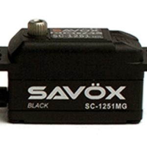 Savox Digital Low Profile Servo 9.0KG@6V - Black Edition