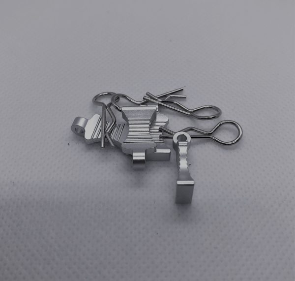 ERP Pro Alloy Easy Pull Body Clips (For 8th/10th Scale) 4pcs - Image 3