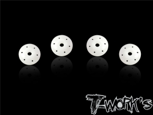 Machined 1.2mm X 6 Tapered Shock Pistons 16mm( For Serpent SRX8/SRX8GT )