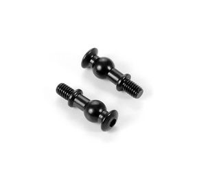 BALL STUD 6.8MM WITH BACKSTOP L=8MM - M4x6 (2)