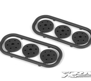 SHOCK PISTON SET 6-HOLE (1.2; 1.3; 1.4MM) - DELRIN - V3