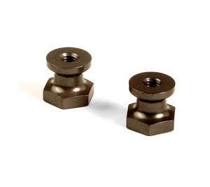 ALU SHOCK PIVOT BALL WITH HEX - SWISS 7075 T6 - HARD COATED (2)