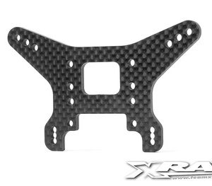 GRAPHITE SHOCK TOWER REAR 3.0MM - V3