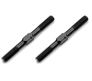 ADJ. TURNBUCKLE M5 L/R 50 MM  - SPRING STEEL (2)