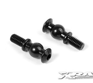 BALL STUD 6.8MM WITH BACKSTOP L=6MM - M3x11 (2)