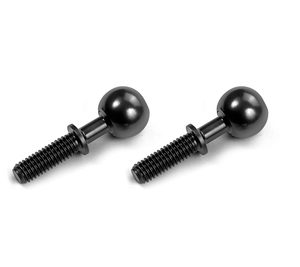 ALU PIVOT BALL 13.7 MM WITH STEEL SCREW (2)