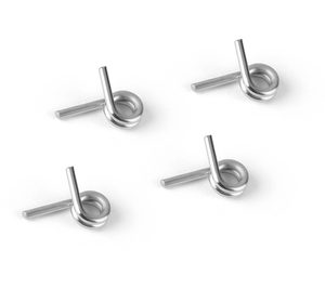 4-SHOE CLUTCH SPRINGS - SILVER - HARD (4)