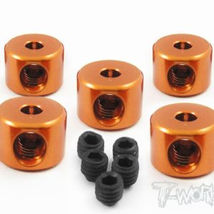 TA-021 Aluminum 2.5mm Bore Collar 5pcs.
