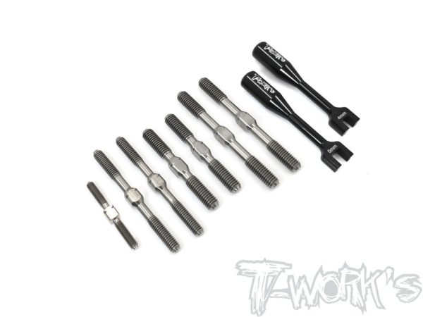 TB-268 64 Titanium Turnbuckle Set ( For Mayako MX8 )