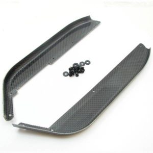 Answer-RC Carbon Kevlar Chassis Side Guards - HB RACING D817 D819