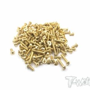 GSS-MX8 Gold Plated Steel Screw Set 193pcs. ( For Mayako MX8)