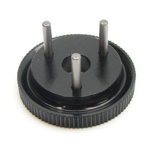 HB RACING Flywheel V2 3pins, Hard black