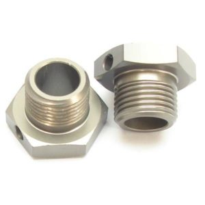 HB RACING Lightweight Wheel Hex Hub Narrow - 2pcs