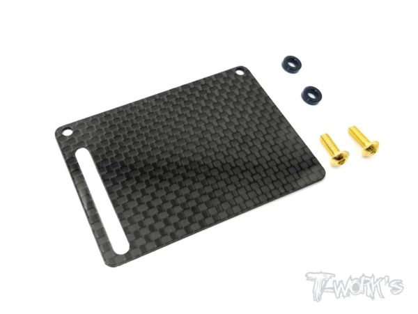 TO-255-HB Graphite Fuel Tank Guard ( For HB Racing D817/ D817T/RGT8/D817 V2/D819 )