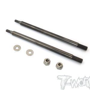 TO-260-D819 DLC coated Front Shock Shaft 58.5mm ( For HB Racing D819RS/819/817/V2/E819/E817) 2pcs.