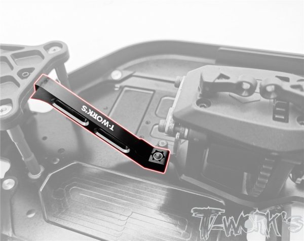 TO-280F-D819RS 7075-T6 Alum. Front Tension Rod ( For HB D819RS/D819 ) - Image 2