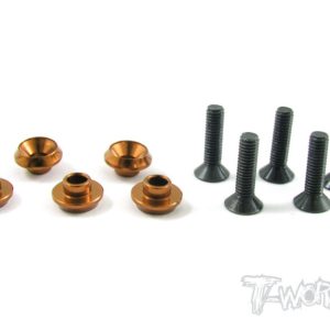 TA-031 Aluminum Servo Washer For Futaba,Hitech ,Ko ,Xpert 5pcs