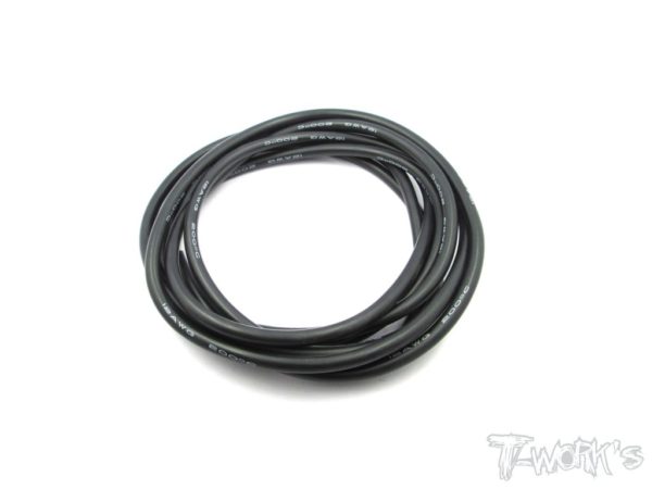 EA-037BK 13 Gauge Silicone Wire ( Black ) 2M