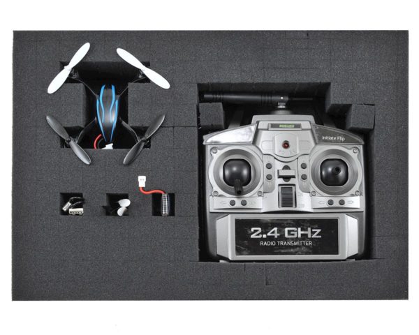 ProTek RC Universal Radio Case w/Foam Insert (Pick & Pluck) PTK-8199-C - Image 2