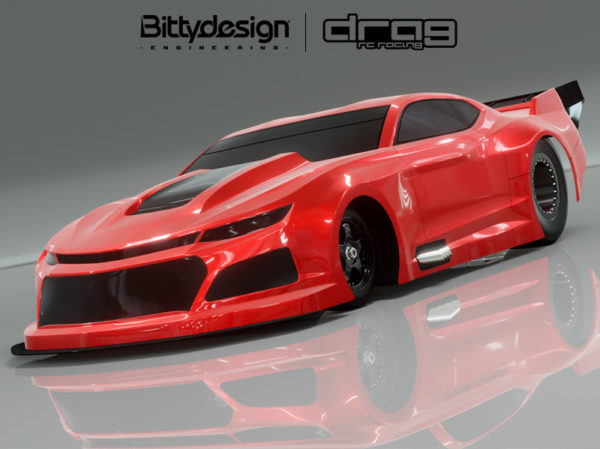 Bittydesign ZL21 1/10 No Prep Drag racing body - Clear - Image 3