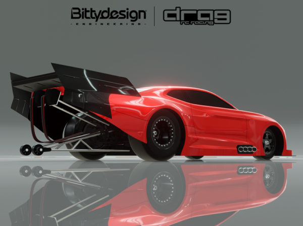 Bittydesign ZL21 1/10 No Prep Drag racing body - Clear - Image 4