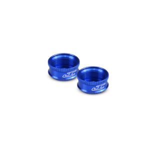 JConcepts-Fin, VCS Shock Bottom Cap - Blue