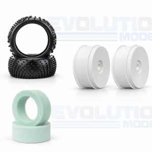 Astro Wet Tyre Combo Set - Spiral Silver (4)