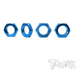 TO-049B Self-Locking Wheel Nut 17mm (Blue)