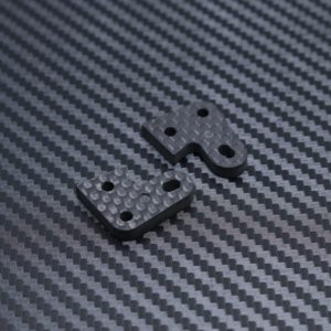 MYB0044-01 Carbon Fibre Steering Knuckle Plate 1 (Long) for Mayako MX8