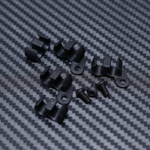 MYB0086 Fuel Line Clips 3pcs with screw hole, 2pcs simple for Mayako MX8