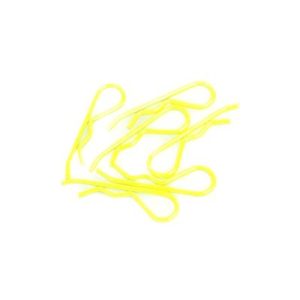 Body Clip 1/8 - Fluorescent Yellow