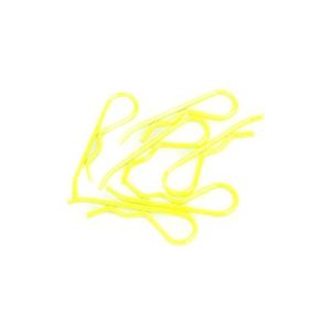 Body Clip 1/8 - Fluorescent Yellow