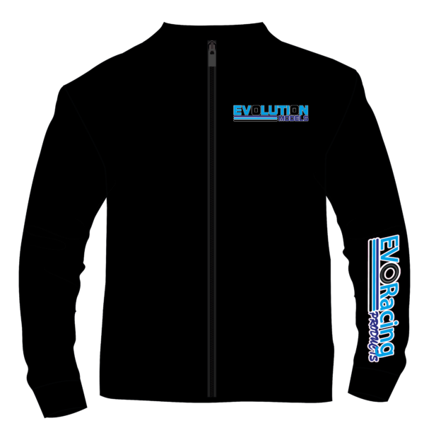 Evolution Models Embroidered Summer Soft Shell Jacket 2024 (Black/Grey)