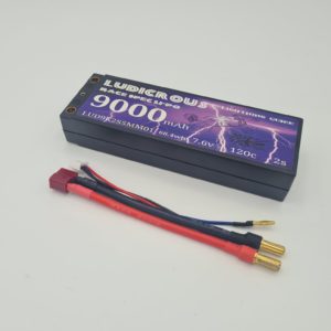 Ludicrous Lipo 2s HV 7.6v 9000mah Stick (5mm)