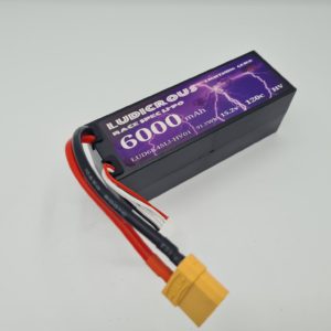 Ludicrous Lipo 4s 15.2v HV Stick Pack 6000mah 120c (XT90)