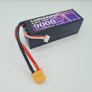 Ludicrous Lipo 4s 15.2v HV Stick Pack 9000mah 120c (XT90)