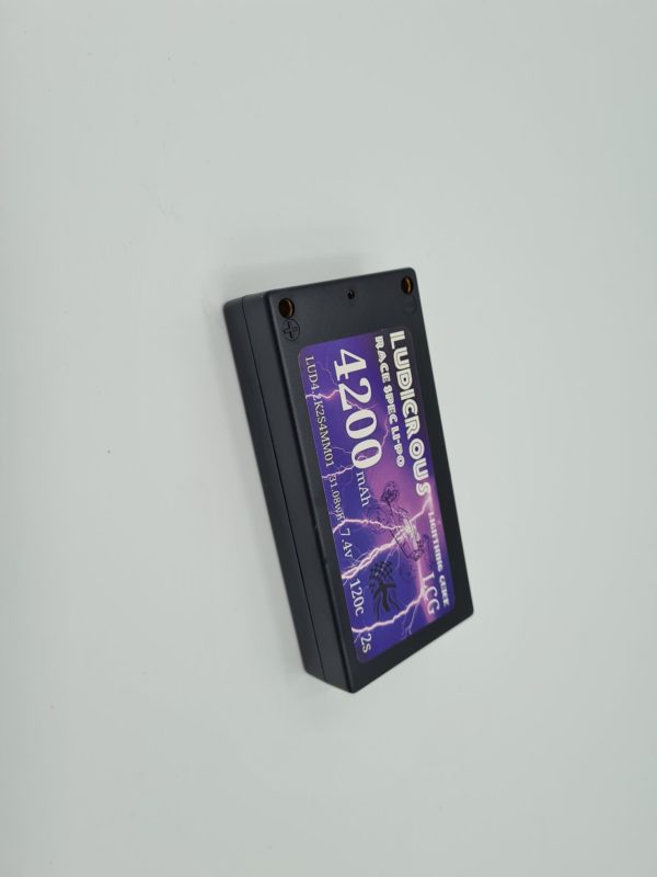 Ludicrous Lipo LCG Shorty 2s 4200mah (4mm) - Image 2