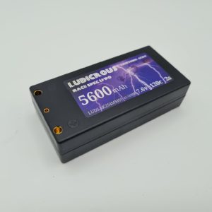 Ludicrous Lipo 2s HV 7.6v Shorty 5600mah (4mm)